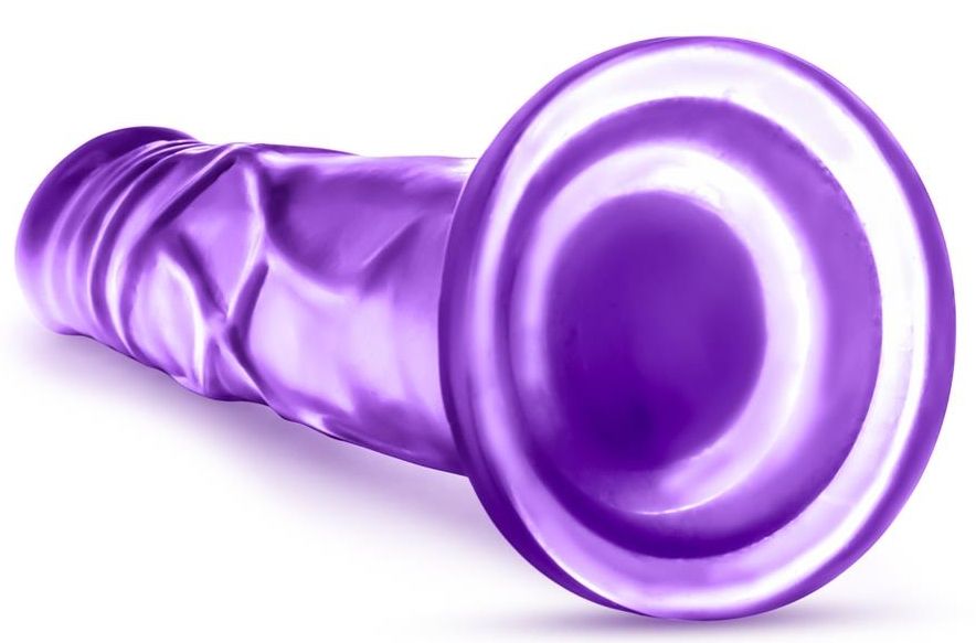 Фиолетовый фаллоимитатор Sweet n Hard 5 - 19 см. — изображение 3