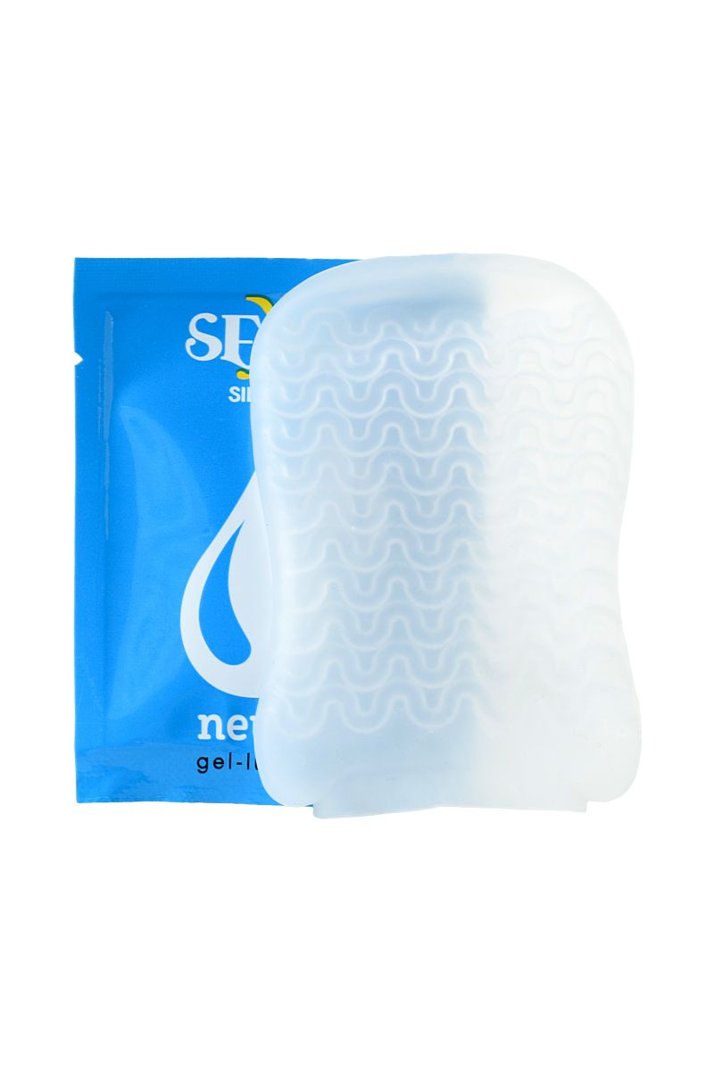 Белый мастурбатор A-Toys Pocket Wavy — изображение 3