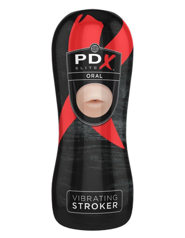Мастурбатор-ротик Vibrating Oral Stroker — изображение 2