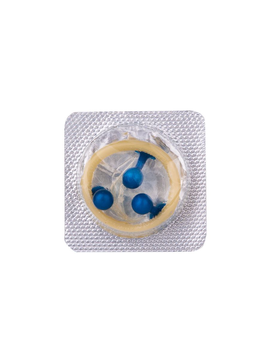 Стимулирующий презерватив-насадка Roll Ball Banana — изображение 4