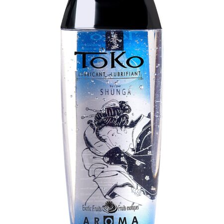 Съедобный лубрикант с ароматом экзотических фруктов - 165 мл.