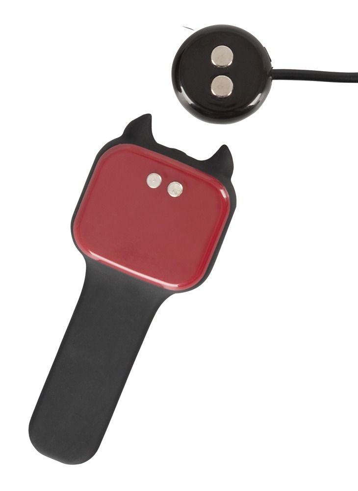 Черный вибромассажер простаты с нагревом и ротацией Prostate Plug - 14,5 см. — изображение 8