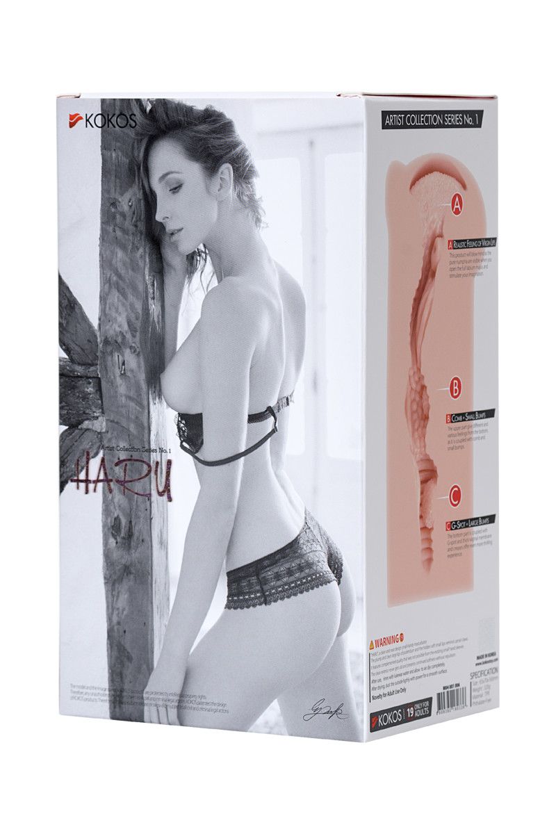 Мастурбатор-вагина Haru без вибрации — изображение 9