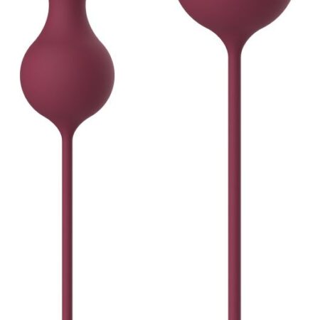 Набор бордовых вагинальных шариков Love Story Carmen