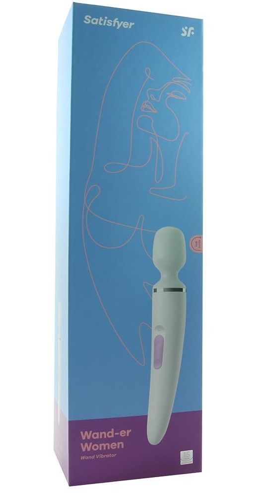 Белый вибратор Satisfyer Wand-er Woman — изображение 4