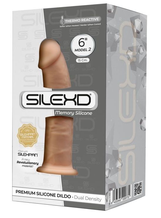 Телесный фаллоимитатор-реалистик на присоске Model 2 6’’- 15,4 см. — изображение 2