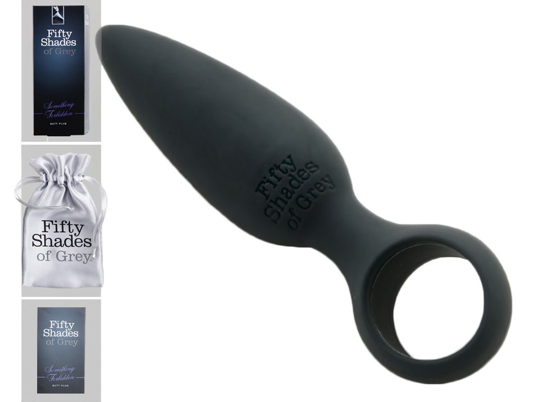 Чёрная анальная пробка Butt Plug - 10,8 см. — изображение 2