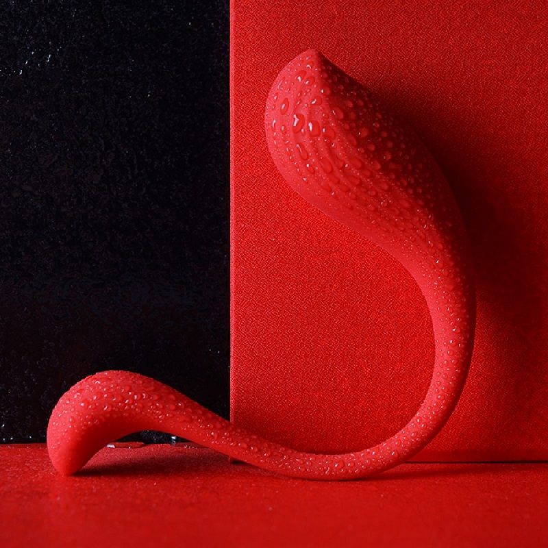 Красный интерактивный вибромассажер Phoenix Neo — изображение 5