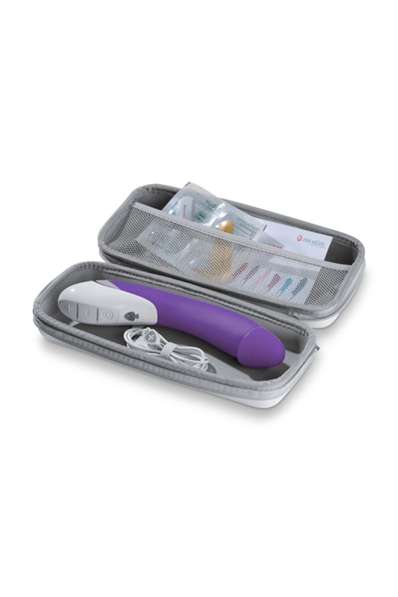 Фиолетовый вибратор Mystim Terrific Truman - 27 см. — изображение 5