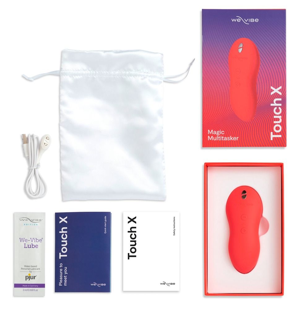Коралловый вибростимулятор We-Vibe Touch X — изображение 7