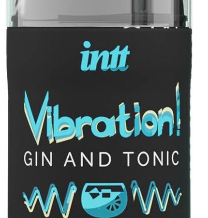 Жидкий интимный гель с эффектом вибрации Vibration! Gin   Tonic - 15 мл.