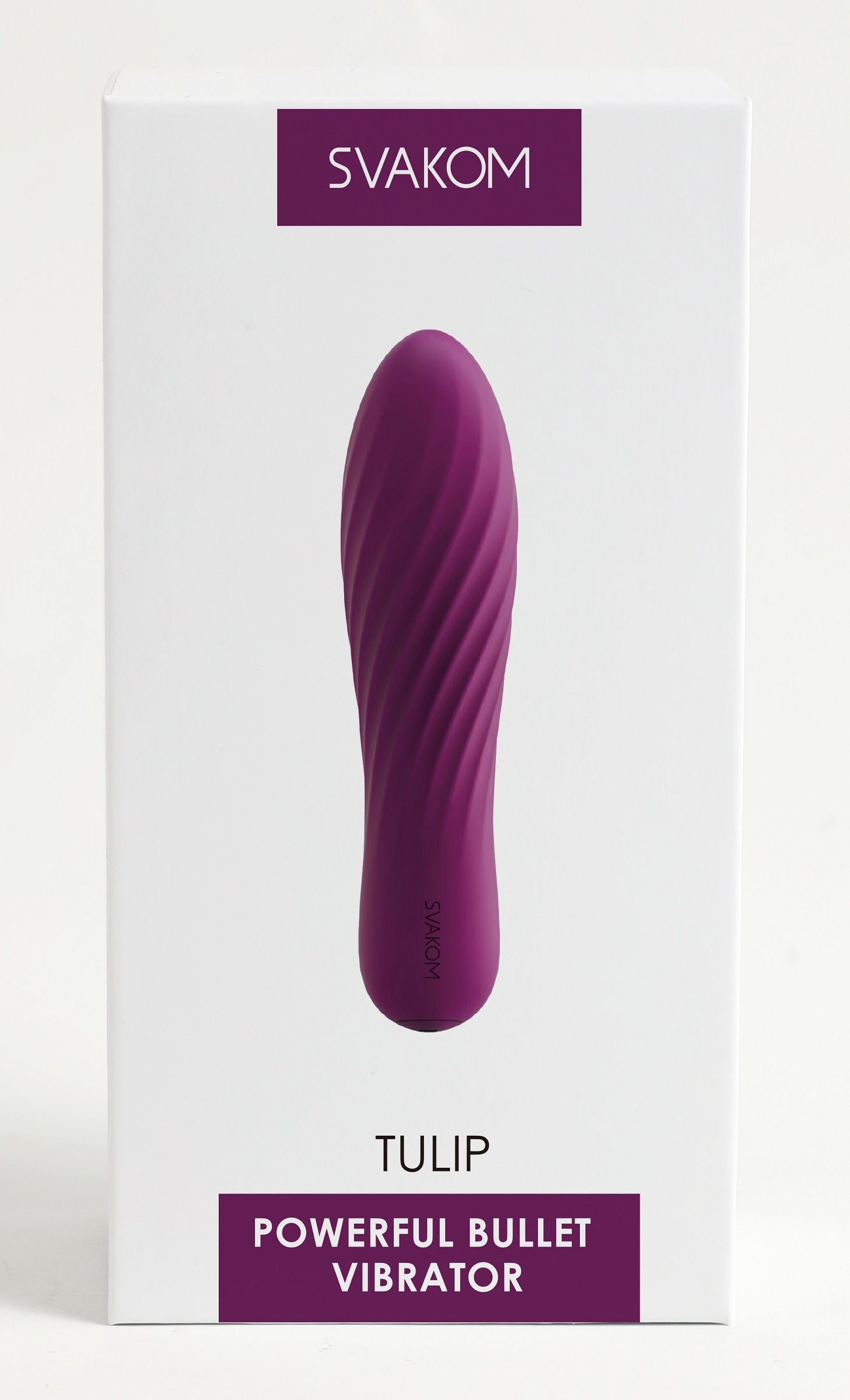 Фиолетовая вибропуля Tulip - 10,6 см. — изображение 3