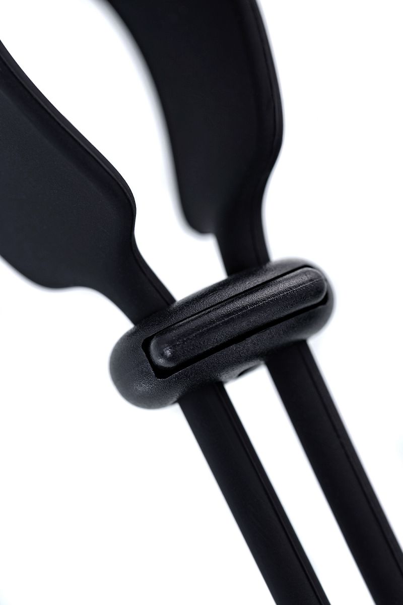Черное эрекционное лассо на пенис Keb — изображение 8