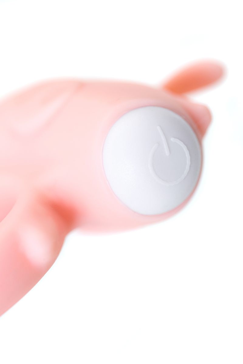 Розовое виброкольцо на пенис Kear — изображение 9