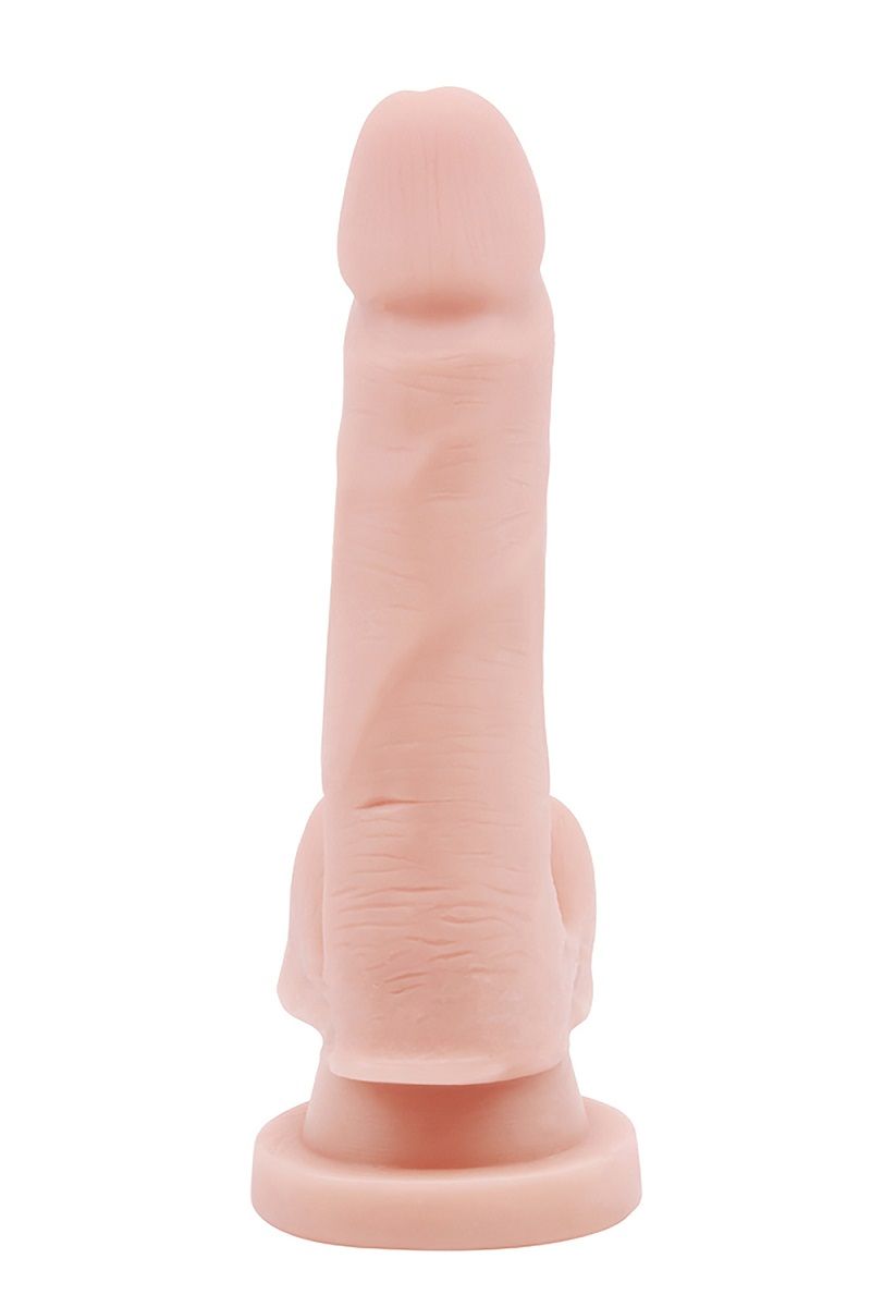 Телесный фаллоимитатор-реалистик Dual Density Dildo - 14,5 см. — изображение 2