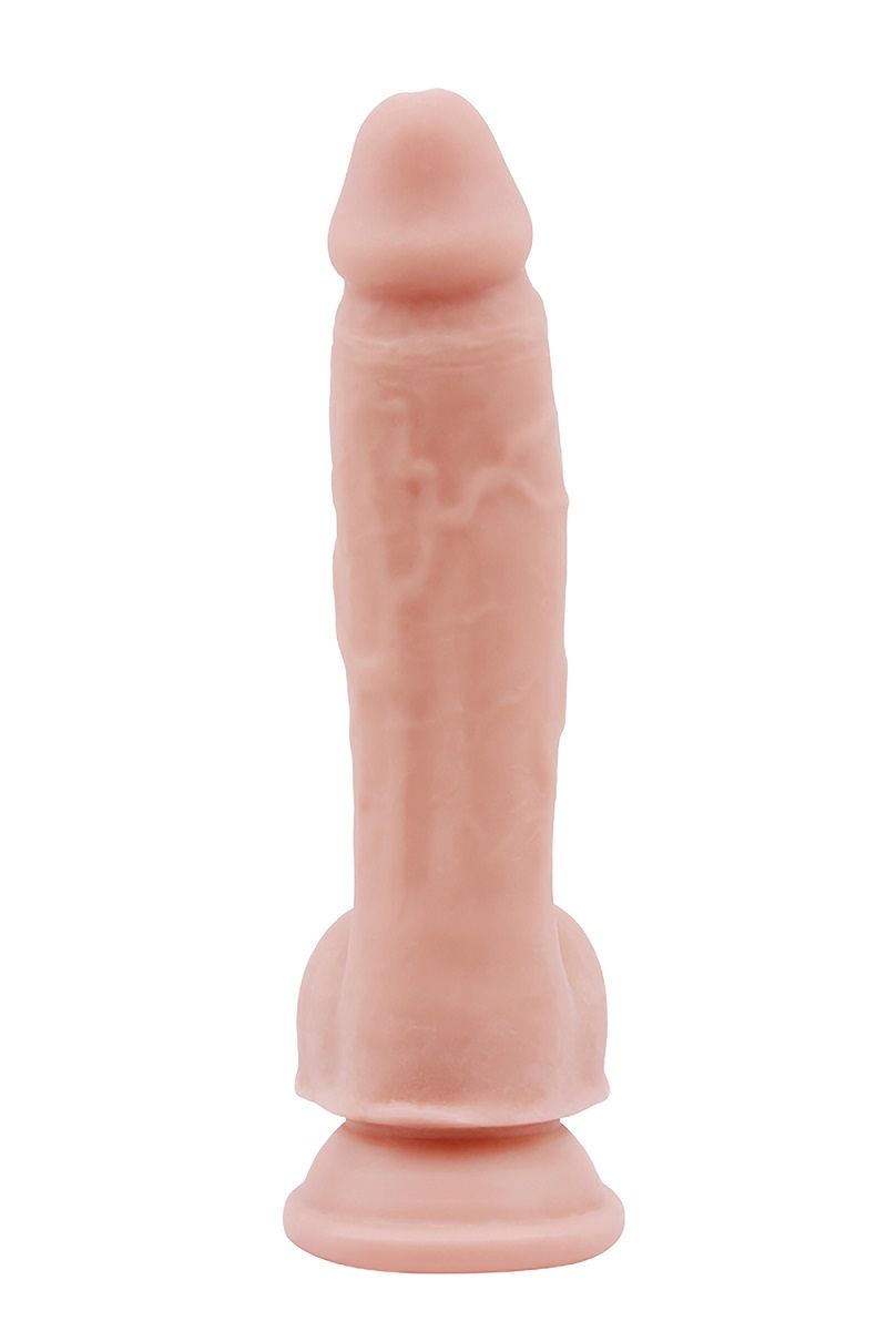 Телесный фаллоимитатор-реалистик Dual Density Dildo - 19,5 см. — изображение 2