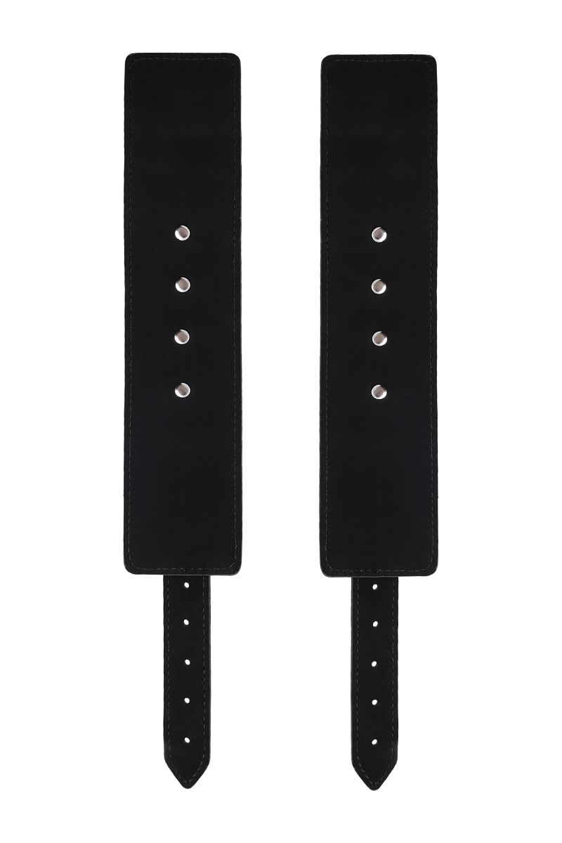 Черные оковы Anonymo из искусственной кожи — изображение 9