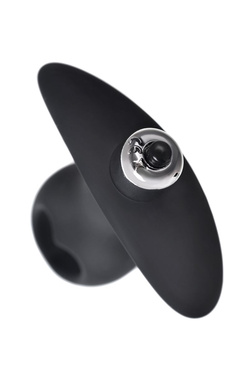 Черная анальная вибровтулка Cordis S - 10,5 см. — изображение 4