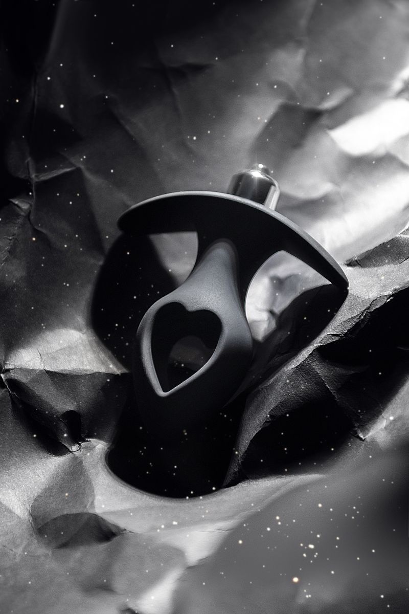 Черная анальная вибровтулка Cordis S - 10,5 см. — изображение 10