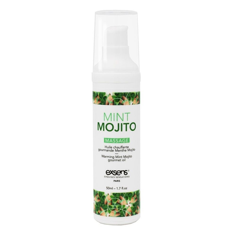 Разогревающее массажное масло с ароматом мохито Gourmet Mint Mojito - 50 мл. — изображение 2