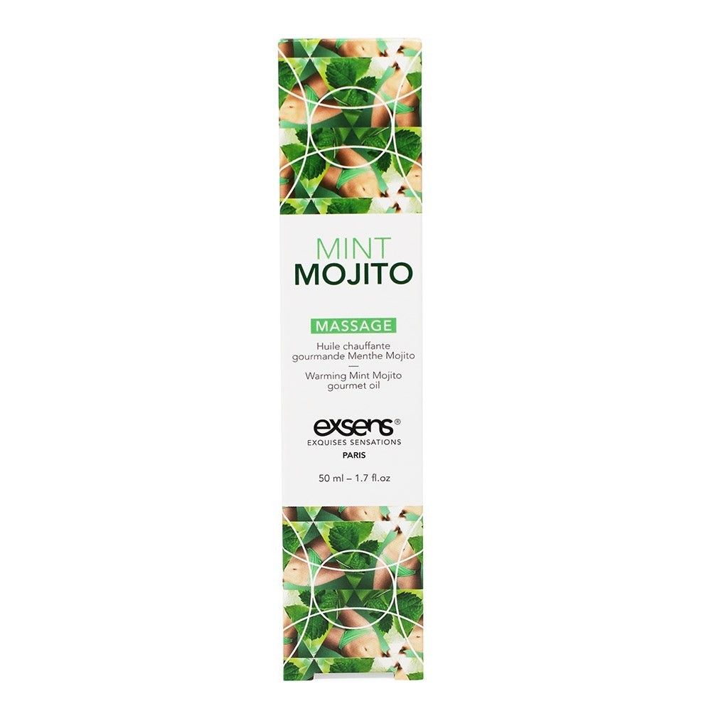Разогревающее массажное масло с ароматом мохито Gourmet Mint Mojito - 50 мл. — изображение 3