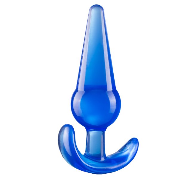 Синяя анальная пробка в форме якоря Large Anal Plug - 12,2 см. — изображение 3