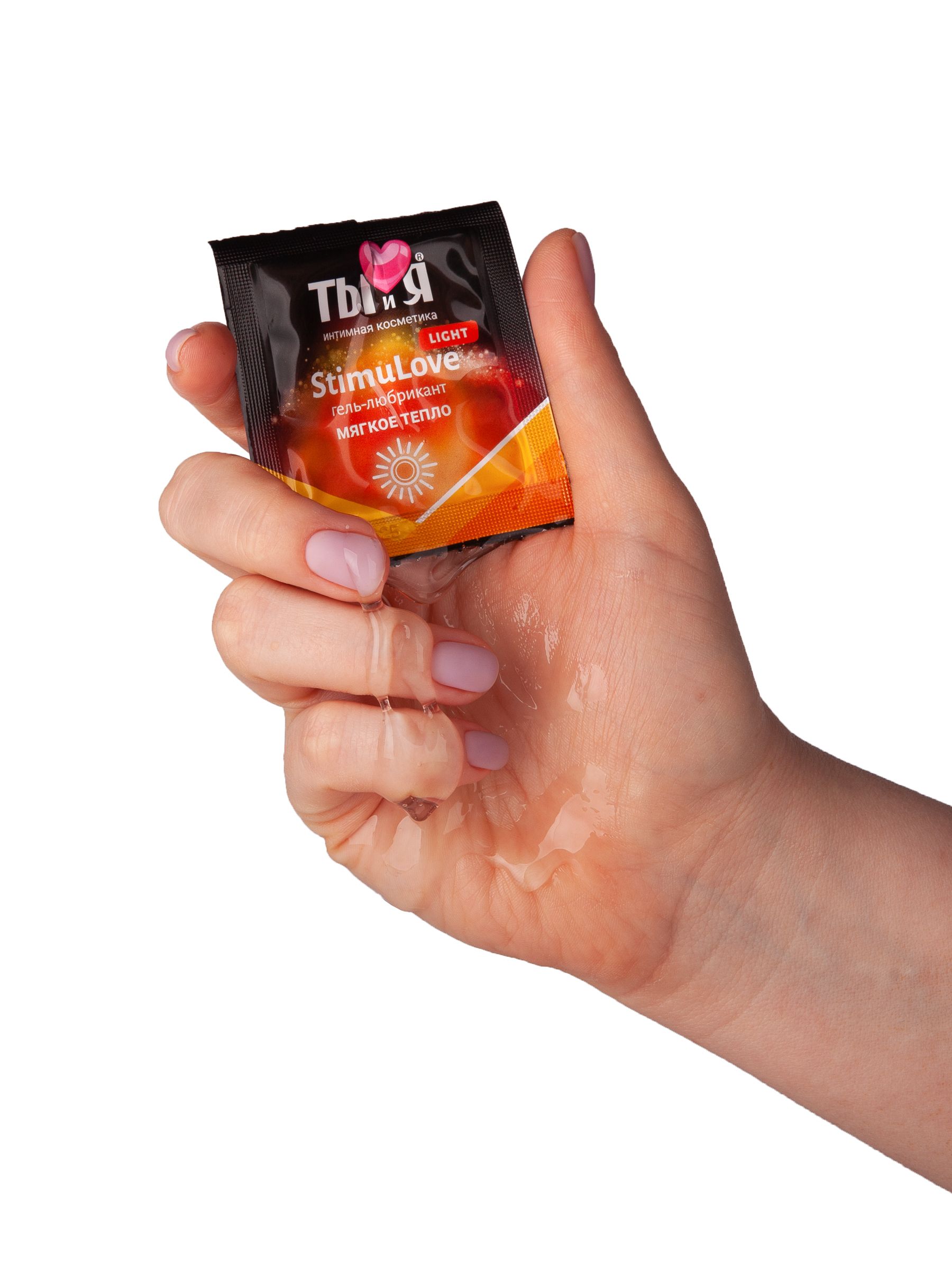 Разогревающий гель-лубрикант Stimulove Light в одноразовой упаковке - 4 гр. — изображение 6