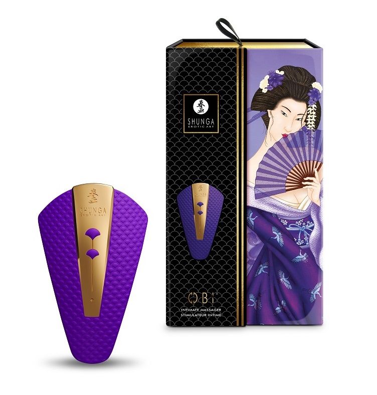 Фиолетовый клиторальный вибростимулятор OBI — изображение 2