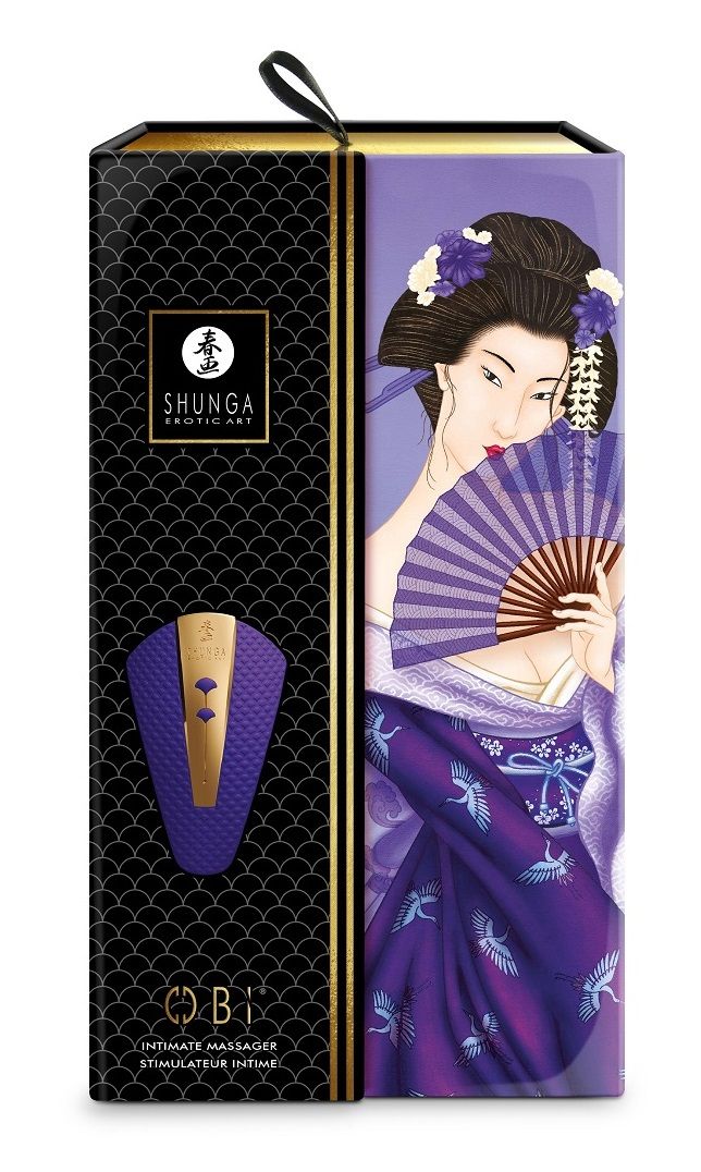 Фиолетовый клиторальный вибростимулятор OBI — изображение 5