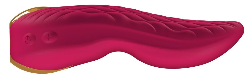 Малиновый двойной вибростимулятор AIKO с двумя моторами — изображение 4