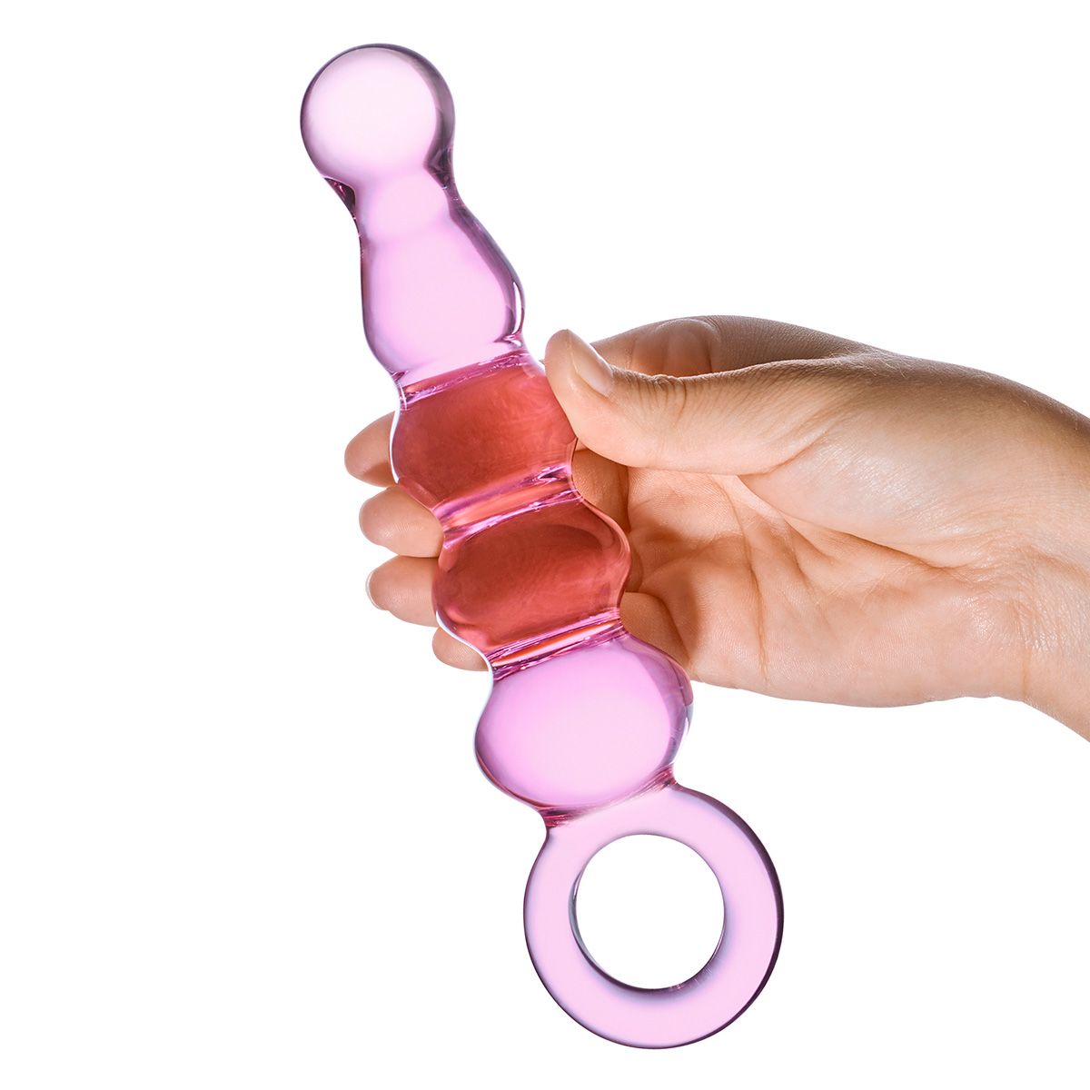 Розовый анальный жезл Quintessence Anal Slider - 19 см. — изображение 4