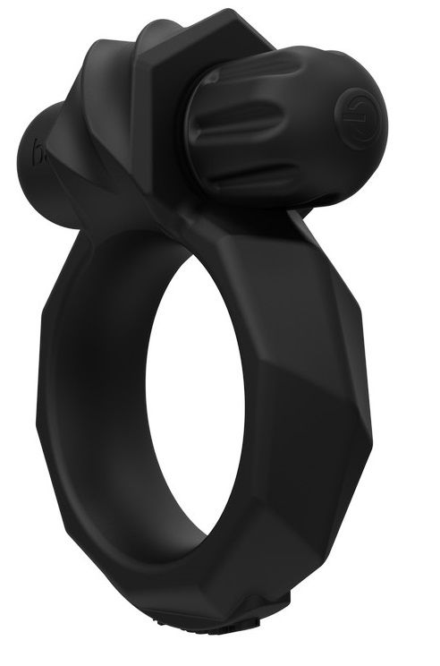Черное эрекционное виброкольцо Maximus 45 Vibe — изображение 2