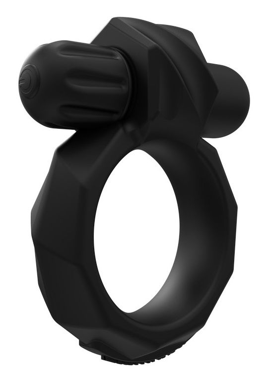 Черное эрекционное виброкольцо Maximus 45 Vibe — изображение 4