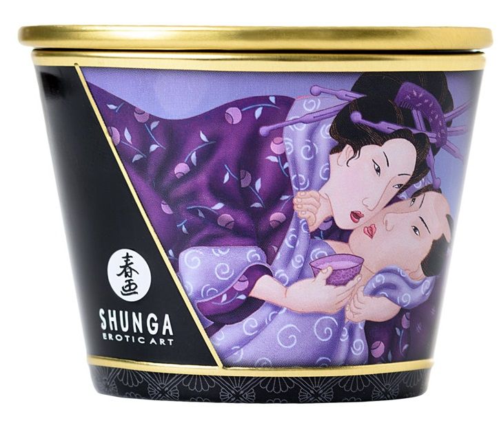 Массажная свеча Exotic Fruits с ароматом экзотических фруктов - 170 мл. — изображение 4