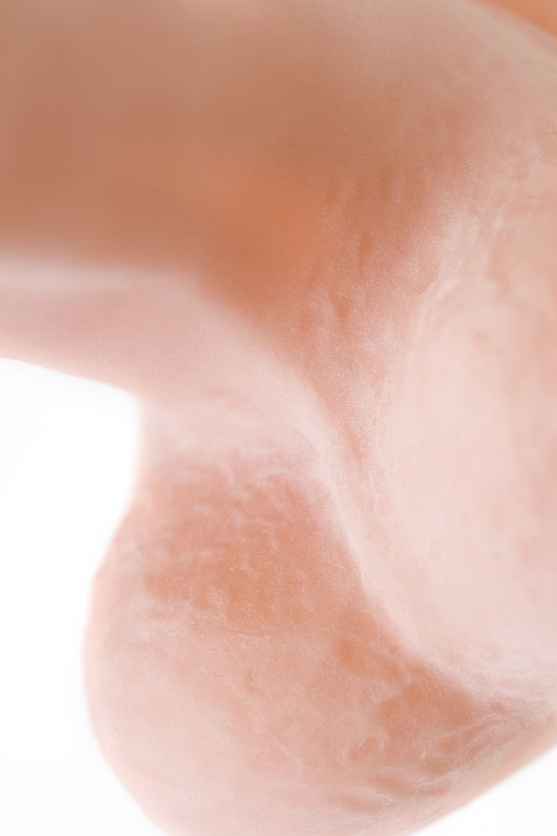 Телесный фаллоимитатор-реалистик Minc - 21 см. — изображение 9