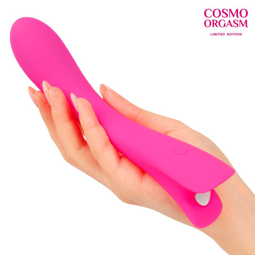 Розовый вибратор для G-стимуляции с 9 режимами вибрации - 19,9 см. — изображение 4