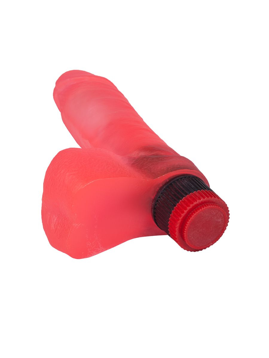 Розовый вибромассажёр в форме фаллоса - 16 см. — изображение 4