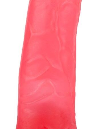 Реалистичная насадка Harness розового цвета - 19 см.