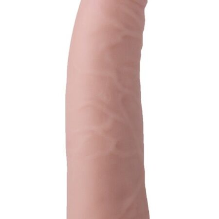 Фаллоимитатор из реалистичного материала на присоске - 17,5 см.