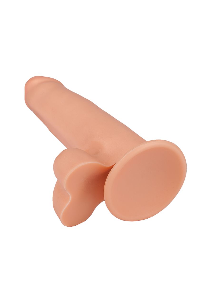 Фаллоимитатор на присоске телесного цвета - 16,5 см. — изображение 4