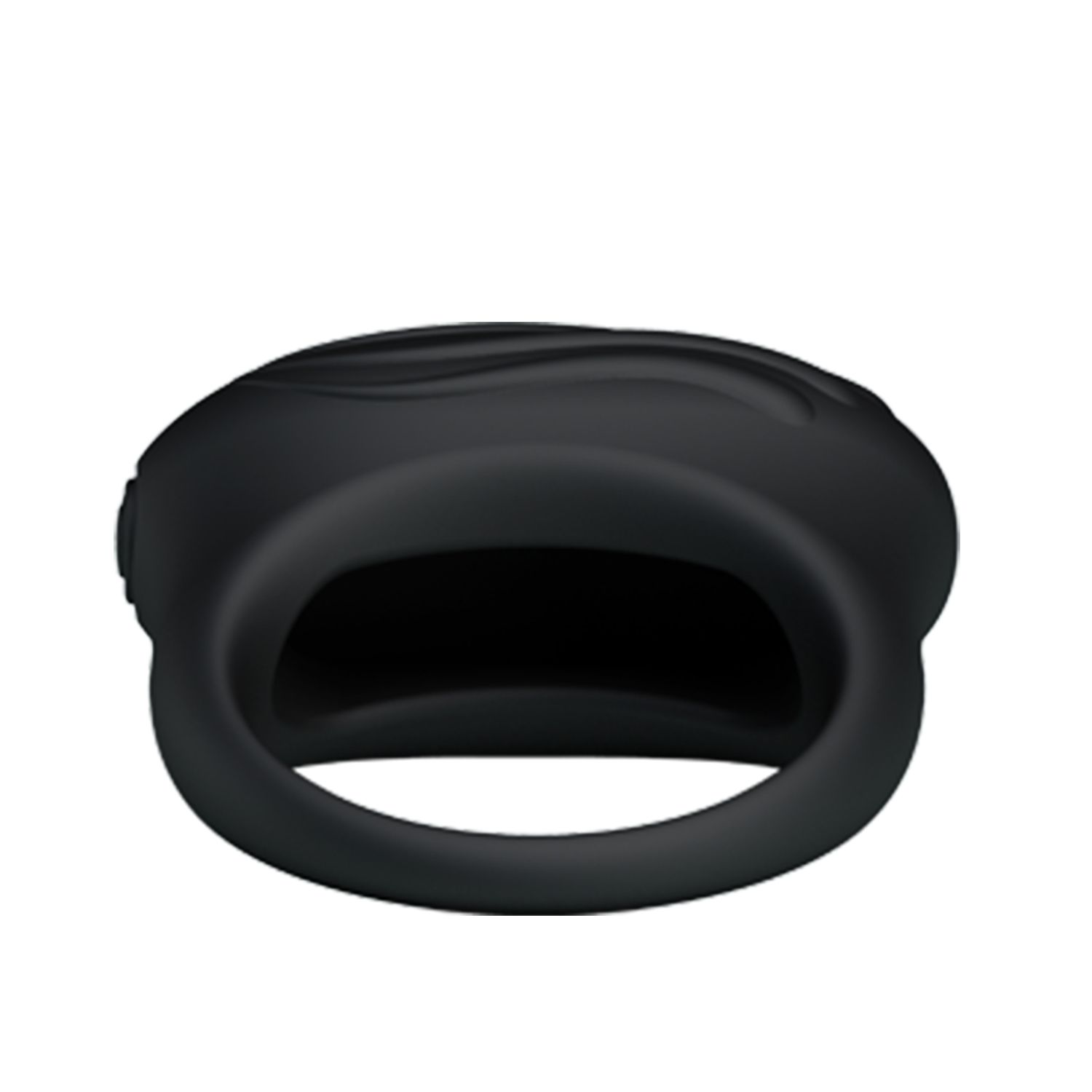 Черное вибрирующее эрекционное кольцо Bertram — изображение 2