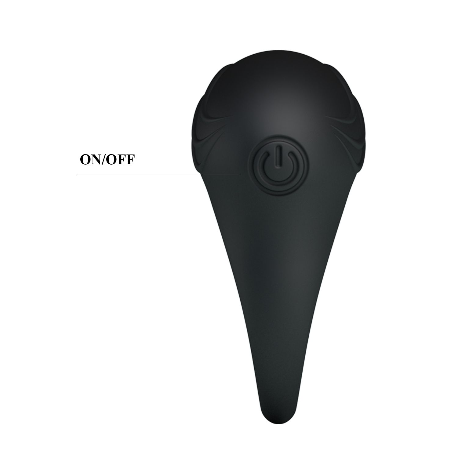 Черное вибрирующее эрекционное кольцо Bertram — изображение 5