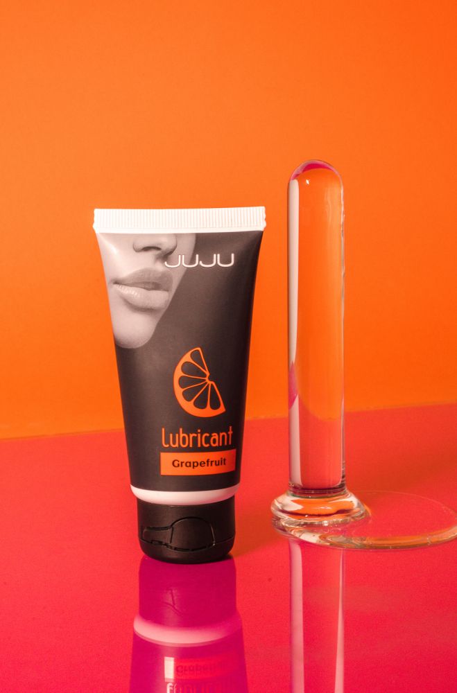 Съедобный лубрикант JUJU Grapefruit с ароматом грейпфрута - 50 мл. — изображение 6