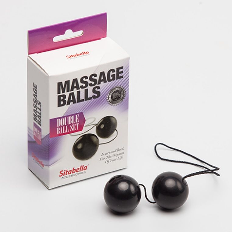 Черные вагинальные шарики Sitabella — изображение 2