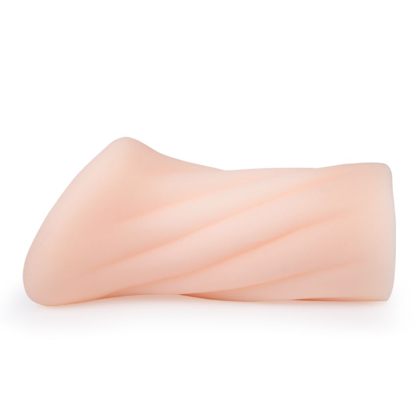 Эластичный компактный мастурбатор-вагина телесного цвета — изображение 6