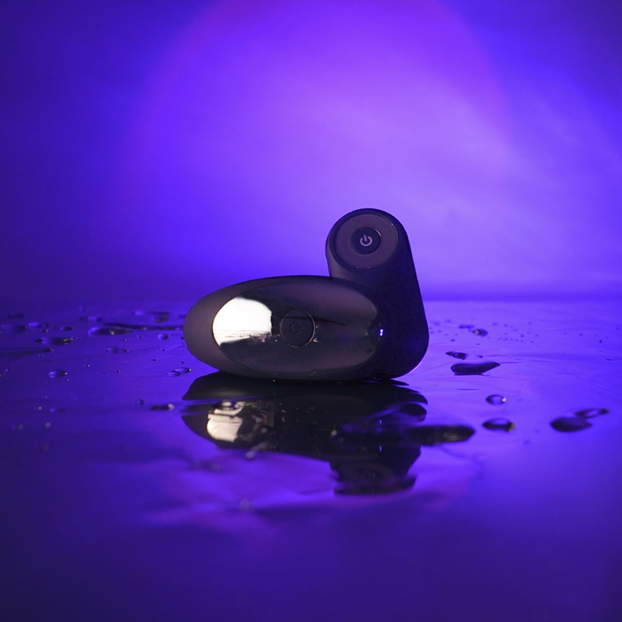 Черный вибратор для пар Perfect Lover с пультом ДУ — изображение 8