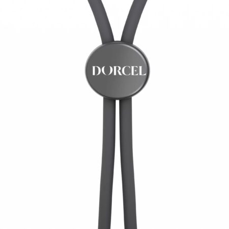 Серое эрекционное лассо на пенис Mr Dorcel