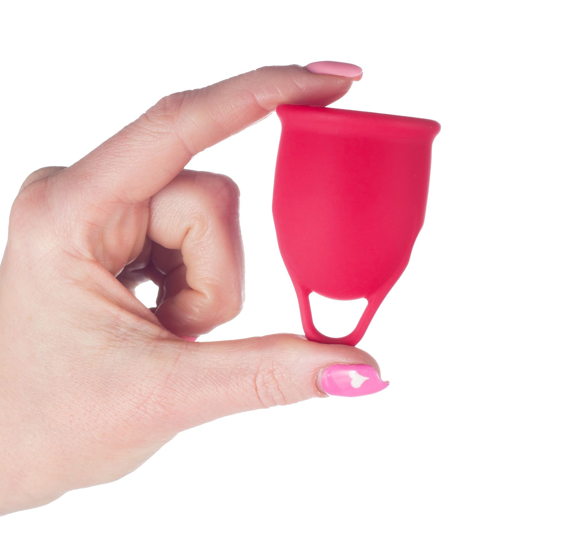 Набор из 2 красных менструальных чаш Iona — изображение 5