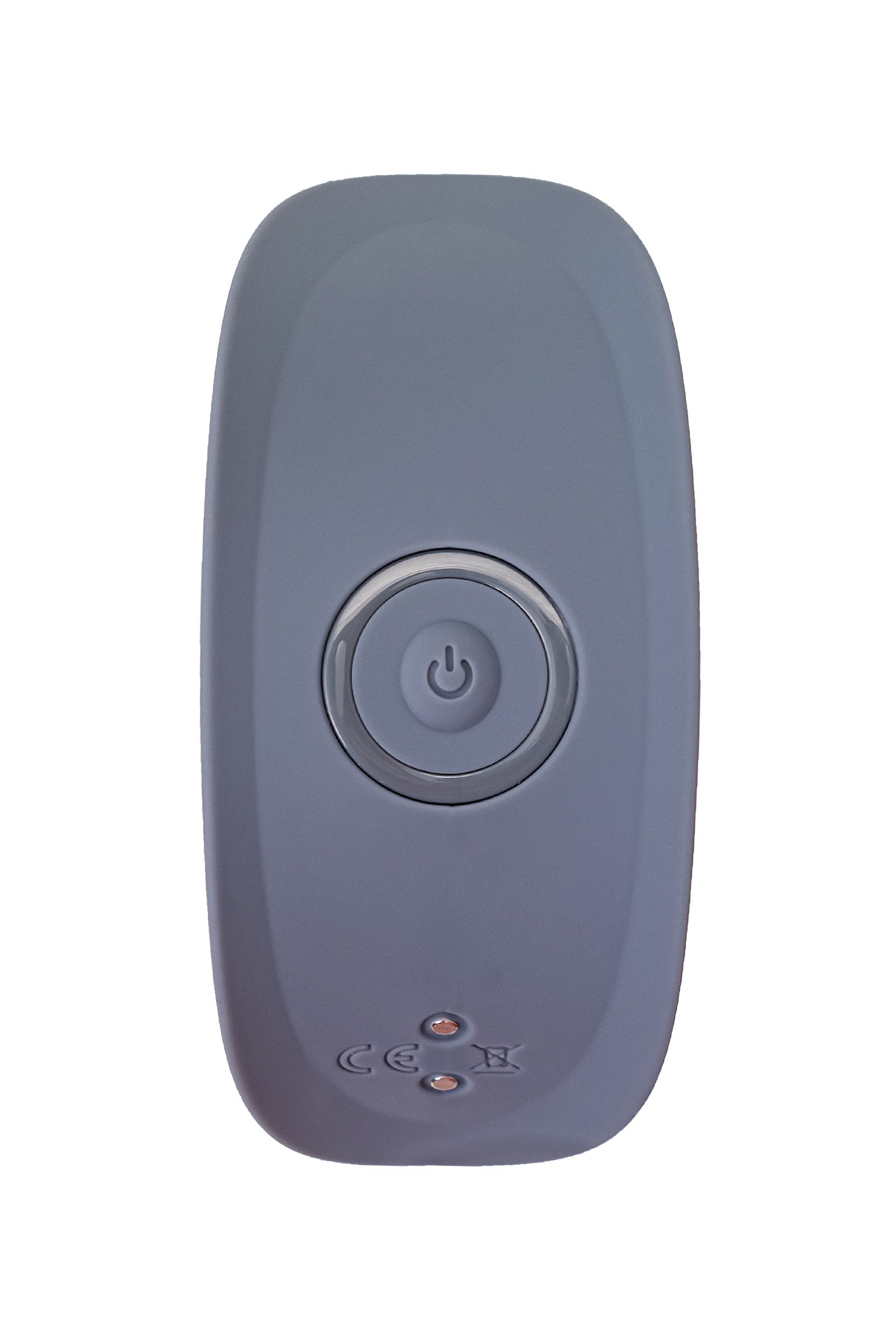 Серая анальная вибровтулка Booty Absolute Beginners 2 - 7,9 см. — изображение 2