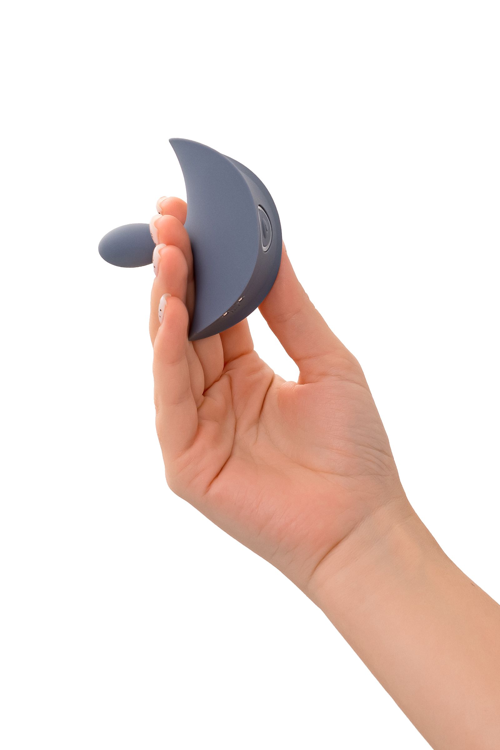 Серая анальная вибровтулка Booty Absolute Beginners 2 - 7,9 см. — изображение 5